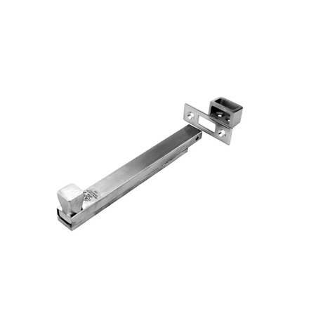 HEATWAVE 8 in. Brushed Chrome with Key Loack Surface Bolt HE270688